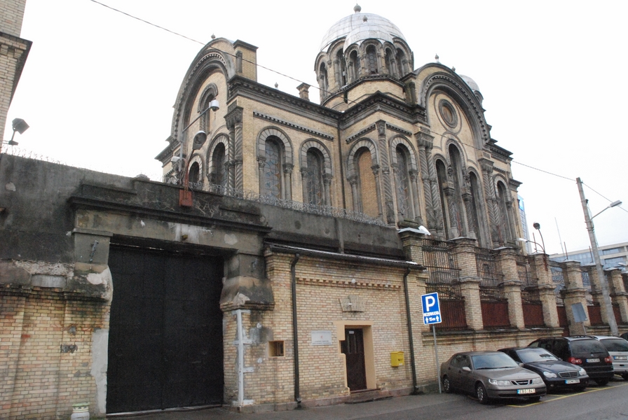 Niedostępna dla wiernych cerkiew św. Mikołaja, znajdująca się na terenie owianego złą sławą więzienia na Łukiszkach.